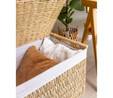 The Mia Cesta Hasır Organizer Sepet Naturel 62x42x42 Cm