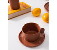The Mia Cotta Limoges Çay Fincanı Terracota 250 Ml