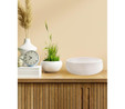 The Mia Pure Dekoratif Kase 30x30x9 Cm