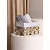 The Mia Cesta Hasır Organizer Sepet Naturel 26x18x16 Cm