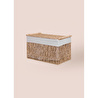 The Mia Cesta Hasır Organizer Sepet Naturel 52x30x32 Cm