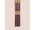 The Mia Iconic Şamdan Mum 2li Set Vizon 26 Cm