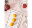 The Mia Cotta Limoges Servis Tabağı Beyaz 33x23 Cm