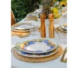 The Mia Limoncello Servis Tabağı 6lı Set 26 Cm
