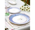 The Mia Fish Servis Tabağı 6lı Set 26 Cm