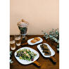 The Mia Woody Porselen Servis 29x12 Cm