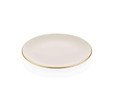 The Mia Basic Servis Tabağı 6 Lı Set Krem - 26cm
