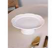 The Mia Grande Pasta Kek Standı Beyaz 31x12 Cm Grd0014