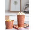 The Mia Prizma Popcorn Kasesi Terracota