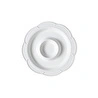 The Mia Grande Servis Tabağı Bölmeli Beyaz 39 Cm Grd0013