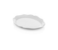 The Mia Grande Servis Tabağı Beyaz 41x32 Cm Grd0008