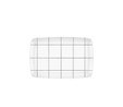 The Mia Daily Tunes Dikdörtgen Servis - 34x25cm Dly008
