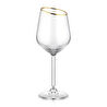 The Mia Gina Şarap Kadehi Gold 6lı Set