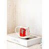 The Mia Amore Red Porselen Kupa Kpa0258 340 Cc