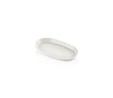 The Mia Noon Oval Servis 2li Krem 17 Cm