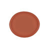 The Mia Limoges Ahşap Ayaklı Tabak Terracota 27x23x7 Cm