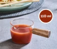Vienev Ahşap Saplı Büyük Boy Cam Sosluk 110 Ml