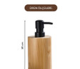 Vienev Bambu Yuvarlak Sıvı Sabunluk 210 Ml - 32154
