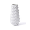The Mia Licia Seramik Vazo Beyaz 17x17x37 Cm
