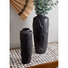 The Mia Licia Seramik Vazo Siyah 19x19x48 Cm