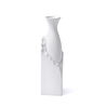 The Mia Licia Seramik Vazo Beyaz 10x10x35 Cm
