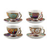 Lucky Art Valencıa Bone 4lu Cay Fıncanı Setı