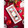 The Mia Nutcracker Dikdörtgen Servis 35 X 16 Cm New026