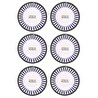 The Mia Provence Yemek Tabağı 6lı Set 20 Cm