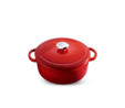 Voeux Kitchenware L'amour Kırmızı Derin Döküm Tencere 24 Cm