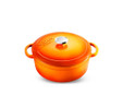Voeux Kitchenware Amusant Turuncu Derin Döküm Tencere 28 Cm