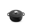 Voeux Kitchenware Elegance Siyah Derin Döküm Tencere 24 Cm