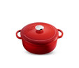 Voeux Kitchenware L'amour Kırmızı Derin Döküm Tencere 28 Cm