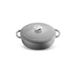 Voeux Kitchenware Gracieuse Gri Sığ Döküm Tencere 28 Cm