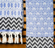 3rd Culture Mavi Adinkra Peştamal