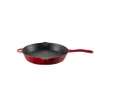 Voeux Kitchenware L'amour Kırmızı Yardımcı Kulplu Döküm Tava 28 Cm
