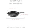Voeux Kitchenware Gracieuse Gri Döküm Düz Tava 27 Cm