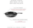 Voeux Kitchenware Gracieuse Gri Döküm Düz Tava 27 Cm