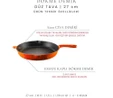 Voeux Kitchenware Amusant Turuncu Döküm Düz Tava 27 Cm