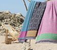 3rd Culture Pembe Antioch Örtü, Koltuk Şalı