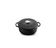 Voeux Kitchenware Elegance Siyah Derin Döküm Tencere 20 Cm