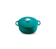 Voeux Kitchenware Profond Turkuaz Derin Döküm Tencere 20 Cm