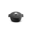 Voeux Kitchenware Elegance Siyah Döküm Mini Güveç 12 Cm