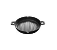 Voeux Kitchenware Elegance Siyah Döküm Yuvarlak Izgara Tava 30 Cm