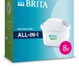 BRITA Maxtra Pro All-In-1 Yedek Su Arıtma Filtresi, 8’li