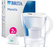 BRITA Marella Cool 2x Maxtra Pro All-In-1 Filtreli Su Arıtma Sürahisi - Beyaz