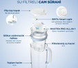 BRITA Maxtra Pro All-In-1 Filtreli Cam Su Arıtma Sürahisi – Açık Mavi (2,5 L)