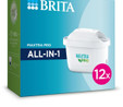 BRITA Maxtra Pro All-In-1 Yedek Su Arıtma Filtresi, 12’li