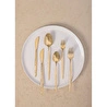 The Mia Shiny Çatal Kaşık Bıçak Takımı Gold 24 Parça