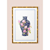 The Mia Bleu Blanc Tablo 64x90x4 Cm Tbl0093