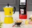 Bialetti Rainbow Sarı Mokapot (6 Cup)